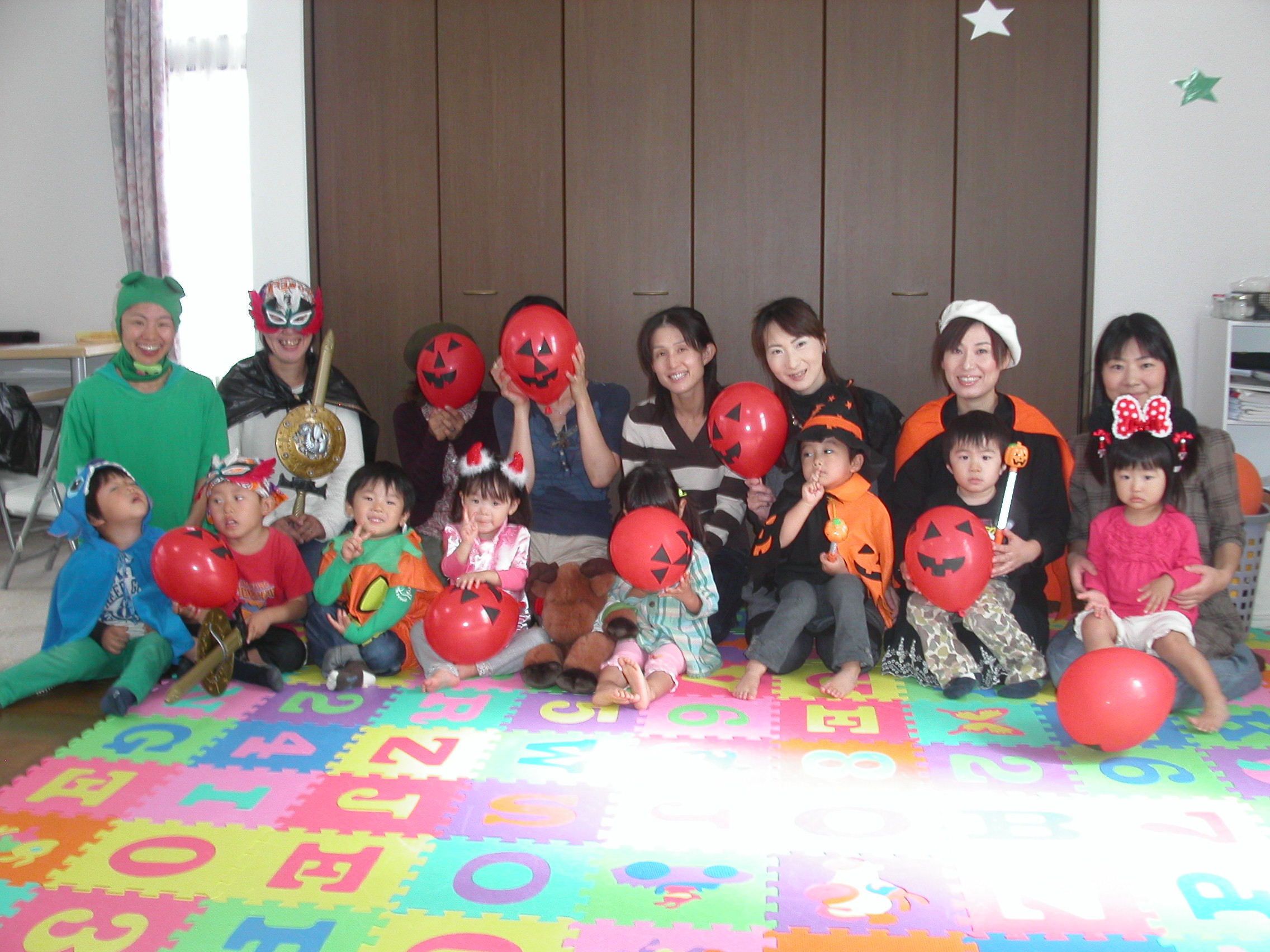 「英語で育児サークル」